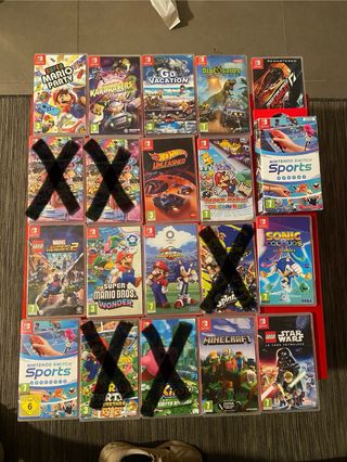 Pack 16 Juegos Nintendo Switch