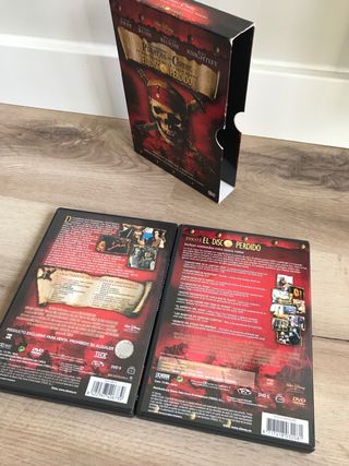 DVD Piratas del Caribe Edición Especial