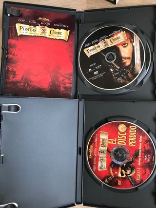 DVD Piratas del Caribe Edición Especial