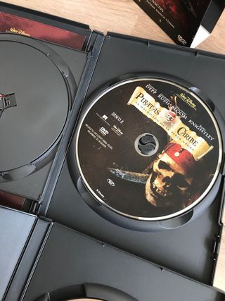 DVD Piratas del Caribe Edición Especial