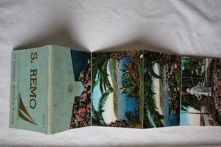 ALBUM A STRISCIA N. 10 CARTOLINE SAN REMO