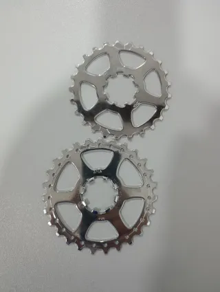 Piñones Miche 27T y 25T para Campagnolo