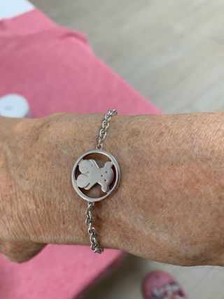Pulsera Tous Oso Plata