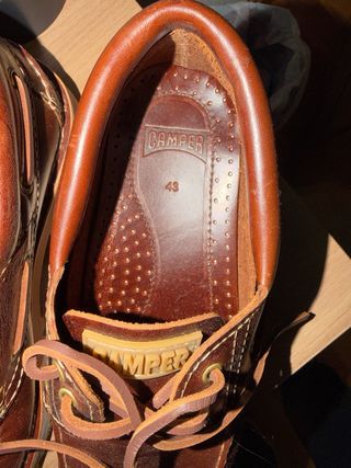 Camper náuticos marrones talla 43 a estrenar