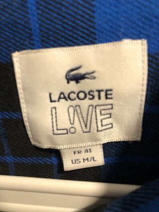 Camisa Lacoste Live Talla L