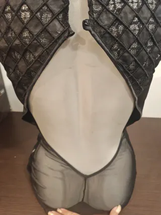 Body donna con pizzo