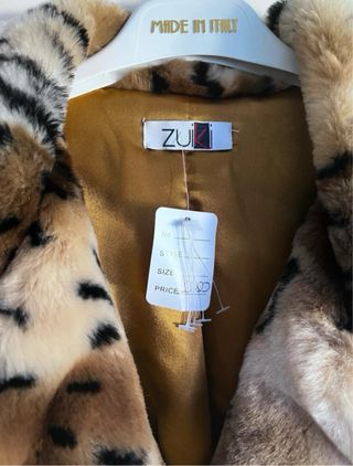 Pellicciotto donna fantasia leopardata