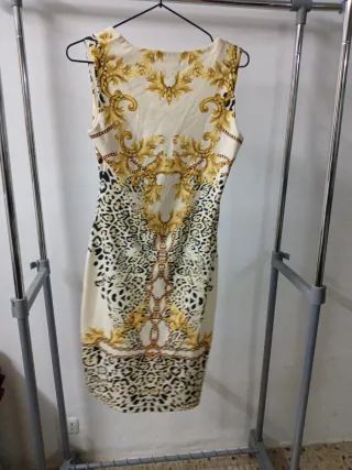 Vestido TAKEZO estampado M