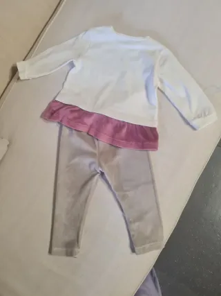 Completo bimba maglia e leggings