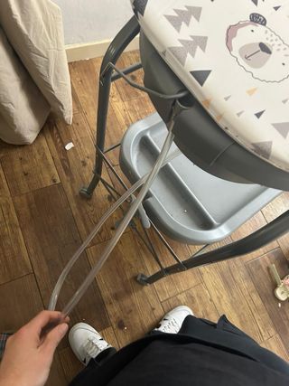 Bañera y cambiador para bebé