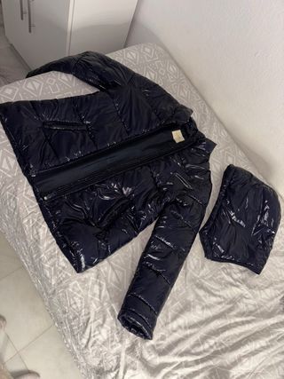 Chaquetón Unit (El Corte Inglés) impermeable azul