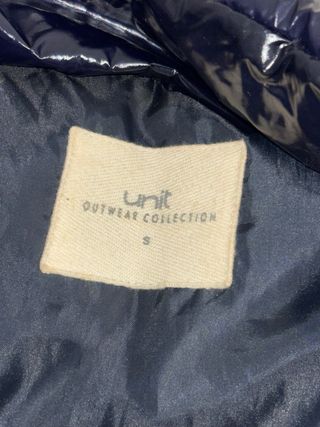 Chaquetón Unit (El Corte Inglés) impermeable azul