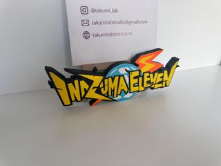 Letrero Inazuma Eleven | Regalo y decoración fan