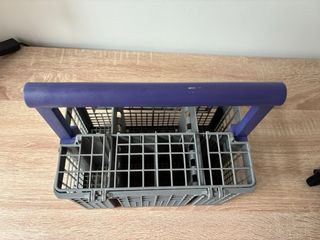 Cesta para cubiertos lavavajillas con asa