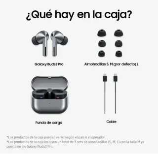 Samsung Galaxy Buds3 Pro gris