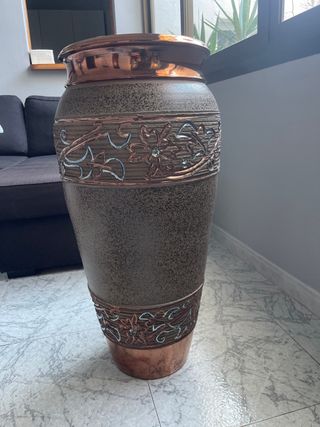 Jarrón Cerámica Grande Decorativo