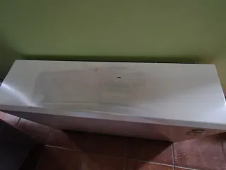 Acumulador eléctrico blanco