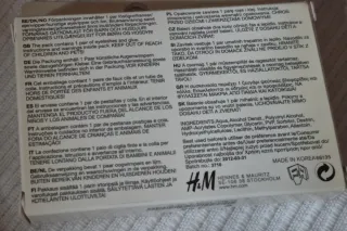 Pestañas Postizas H&M Negras Largas