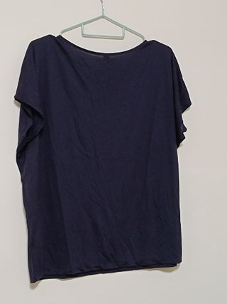 Camiseta Uniqlo Azul Marino Talla M