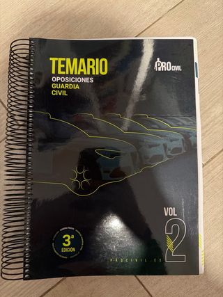Temario ProCivil Guardia Civil
