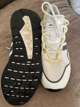 Zapatillas Adidas ZX 2K Boost Pure Blancas/Amarill