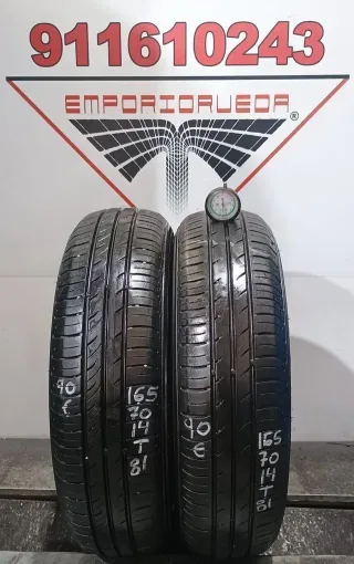 165 70 14 T KUMHO RUEDA AL 90% VIDA UTIL