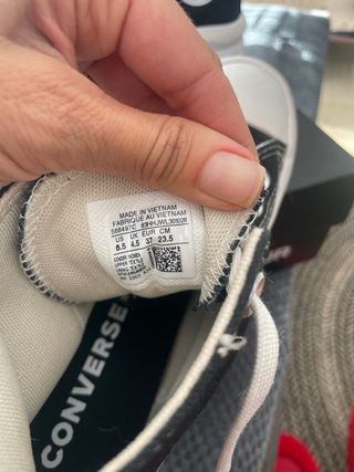 Converse plataforma talla 37