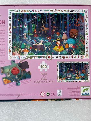 Puzzle Djeco Observation 100 Piezas