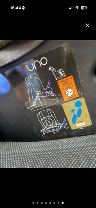 Silla de coche Grupo 1