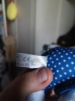 Peluche Hello Kitty con tuta a pois