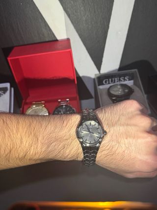 Reloj Diesel Negro y Plateado