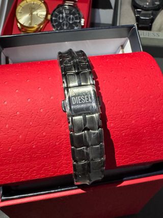 Reloj Diesel Negro y Plateado