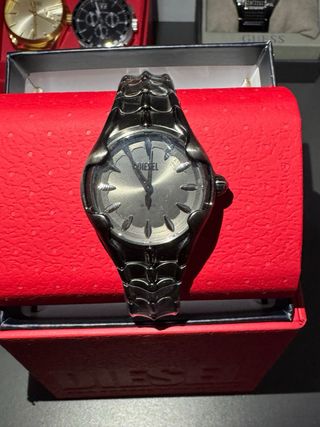 Reloj Diesel Negro y Plateado
