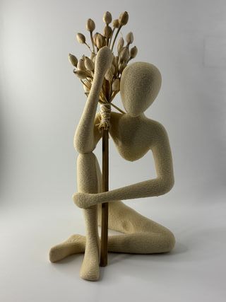 Modern Thinking Man Statue