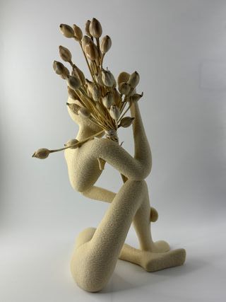 Modern Thinking Man Statue