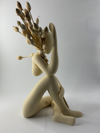 Modern Thinking Man Statue