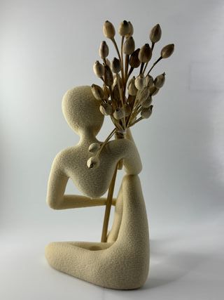 Modern Thinking Man Statue