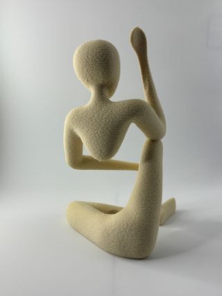 Modern Thinking Man Statue