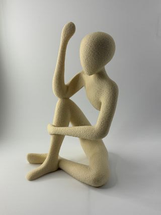 Modern Thinking Man Statue