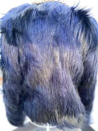 Chaqueta Guess Marciano Azul y negro jaspeado