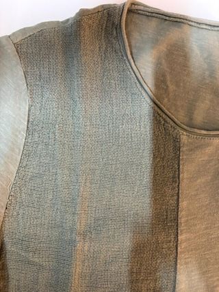 Camiseta hombre patchwork