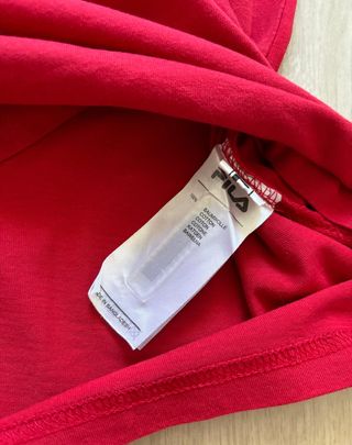 Camiseta Fila Roja Talla XL