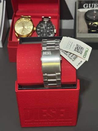 Reloj Diesel Azul y Plateado