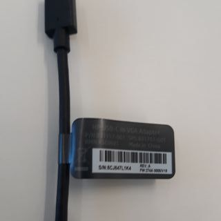 Adaptador original HP monitor USBC a VGA