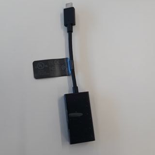 Adaptador original HP monitor USBC a VGA