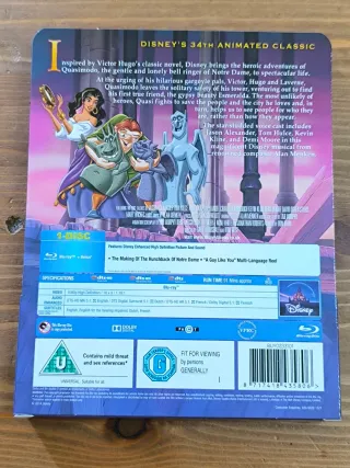 The hunchback of Notre Dame Steelbook Zavvi #20