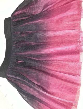 Falda de tul degradado niña