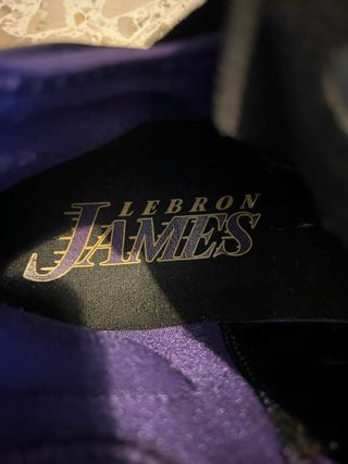 Nike LeBron 18 Lakers Nere Viola Tg 45.5