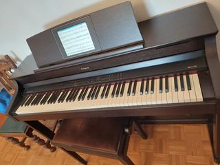 Piano Digital Roland HPi-7F + Banqueta
