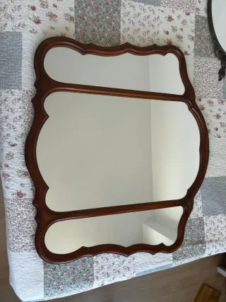 Espejo Vintage Madera Grande